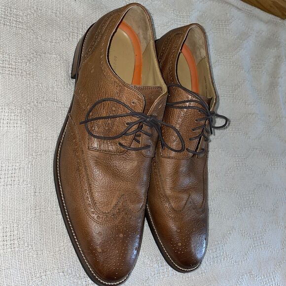 Cole Haan Grand O’s Men’s Dress Wingtips Size 13 M Brown Leather Athleisure main image 7